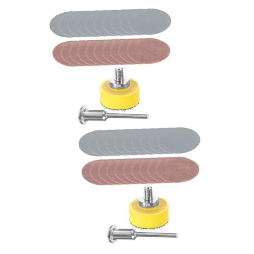 JECOMPRIS 2 Sets Polierte Und Matte Papierschleifscheiben Schleifpapier Für Schleifpapierschleifer Multifunktionswerkzeug Schleifpads Schleifpapiere Polierset Industrie Schleifpads von JECOMPRIS