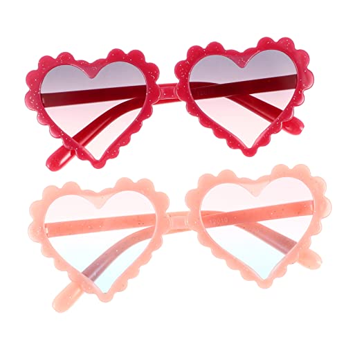 JECOMPRIS 2 Stück Sonnenbrille Herzförmig Unisex Partybrille Ac PC Material Komfortabel für Fotoshootings Geburtstagsfeier Strandfest Mädchen Jungen Zubehör JECOMPRIS 2 Stück Sonnenbrille Herzförmig Unisex Partybrille Ac PC Material Komfortabel für Fotoshootings Geburtstagsfeier Strandfest Mädchen Jungen Zubehör von JECOMPRIS