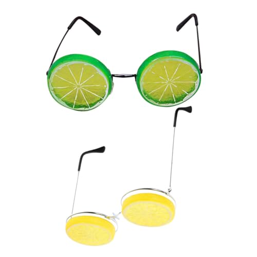 JECOMPRIS 2 Stück Zitronengläser Hawaiianische Lustige Brille Partygeschenke Gläser Hochzeitsfeierbrille Cosplay-party-brille Sommerparty-brille Foto -requisiten Kostümbrillen Metall Gelb JECOMPRIS 2 Stück Zitronengläser Hawaiianische Lustige Brille Partygeschenke Gläser Hochzeitsfeierbrille Cosplay-party-brille Sommerparty-brille Foto -requisiten Kostümbrillen Metall Gelb von JECOMPRIS