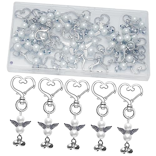 JECOMPRIS 22Stücke Teiliges Herzschlüsselanhänger Handgemachte Schlüsselringe für Hochzeiten und Feiern Praktischer Gastgeschenk oder DIY Projekt JECOMPRIS 22Stücke Teiliges Herzschlüsselanhänger Handgemachte Schlüsselringe für Hochzeiten und Feiern Praktischer Gastgeschenk oder DIY Projekt von JECOMPRIS