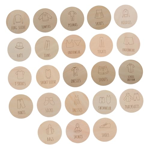 JECOMPRIS 23 Stück Garderoben-organisations-tags Stoffetiketten Für Die Schule Nähen Von Etiketten Namensschilder Zum Aufbügeln Handgemachte Etiketten Zum Häkeln Babykleiderteiler Beige Holz JECOMPRIS 23 Stück Garderoben-organisations-tags Stoffetiketten Für Die Schule Nähen Von Etiketten Namensschilder Zum Aufbügeln Handgemachte Etiketten Zum Häkeln Babykleiderteiler Beige Holz von JECOMPRIS