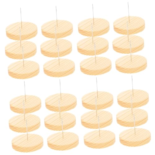 JECOMPRIS 24 Sätze Holzbasis -Ornament ausstellungsständer dekoration DIY Puppenständer Holz Puppenaufsteller filz tragbares Schaugestell für Puppen Stützständer für Puppen Metall JECOMPRIS 24 Sätze Holzbasis -Ornament ausstellungsständer dekoration DIY Puppenständer Holz Puppenaufsteller filz tragbares Schaugestell für Puppen Stützständer für Puppen Metall von JECOMPRIS