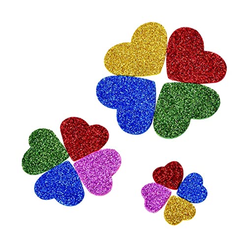 JECOMPRIS 2er Pack Glitzer Wandsticker Herz Stern Selbstklebend DIY Bastelprojekte Kinderzimmer Scrapbook Dekoration Glitter Sterne Aufkleber für Kreative Gestaltung JECOMPRIS 2er Pack Glitzer Wandsticker Herz Stern Selbstklebend DIY Bastelprojekte Kinderzimmer Scrapbook Dekoration Glitter Sterne Aufkleber für Kreative Gestaltung von JECOMPRIS