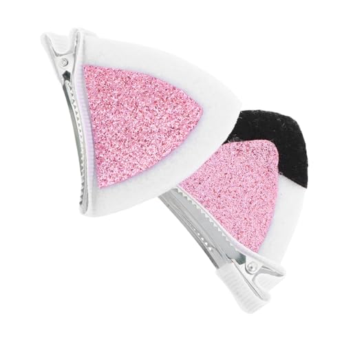 JECOMPRIS 2pcs Niedliche Kätzchenohren Hair Clips Cosplay Party Bevorzugt Neuheit Cartoon Katze Ohrhaarclip Für Party Cosplay Bequem Und Lustig Barrettes Tierkostümzubehör von JECOMPRIS