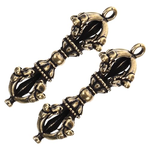 JECOMPRIS 2stücke Mini Messing Vajra Stößel Ornamente Kreative Desktop Vajra Stößel Verzierungen Langlebige Dekoration Für Wohnzimmer Schlafzimmer Esszimmer JECOMPRIS 2stücke Mini Messing Vajra Stößel Ornamente Kreative Desktop Vajra Stößel Verzierungen Langlebige Dekoration Für Wohnzimmer Schlafzimmer Esszimmer von JECOMPRIS