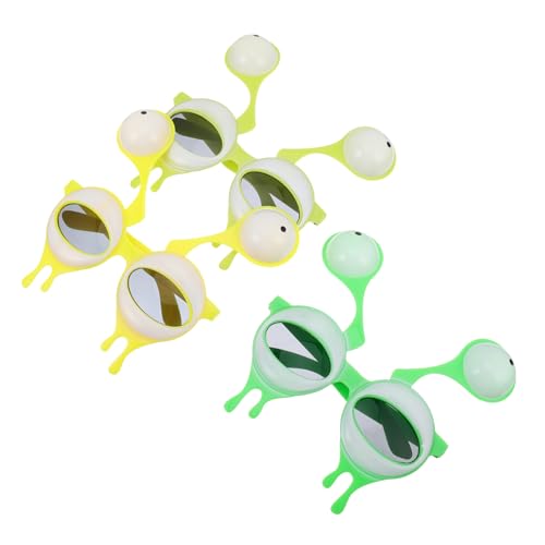 JECOMPRIS 3 Paare Partybrillen mit Witzigen Augen Lustige Sonnenbrillen für Geburtstag Karneval und Fotospaß Geeignet für Erwachsene und Leicht und Wiederverwendbar Zufällige Farbe JECOMPRIS 3 Paare Partybrillen mit Witzigen Augen Lustige Sonnenbrillen für Geburtstag Karneval und Fotospaß Geeignet für Erwachsene und Leicht und Wiederverwendbar Zufällige Farbe von JECOMPRIS