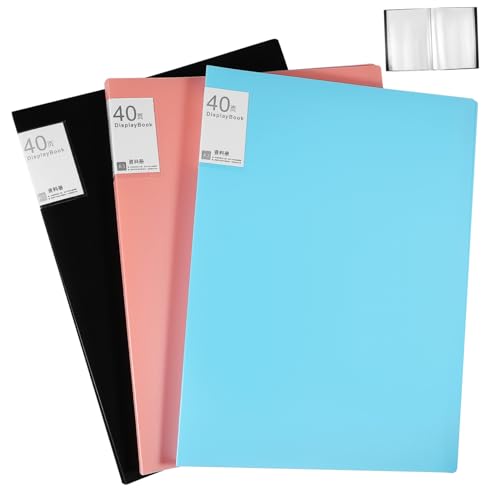 JECOMPRIS 3 Stück Informationsbroschüre Mappenmappe Bindemittel Kunst Portfolio-ordner A3 Schutz Ärmel Büro Notizbuch Buchbinder Veranstalter Binderordner Binderbuch Schulmappen Plastik JECOMPRIS 3 Stück Informationsbroschüre Mappenmappe Bindemittel Kunst Portfolio-ordner A3 Schutz Ärmel Büro Notizbuch Buchbinder Veranstalter Binderordner Binderbuch Schulmappen Plastik von JECOMPRIS
