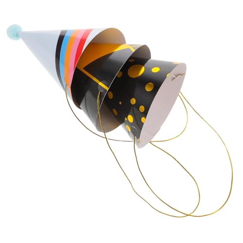 JECOMPRIS 3 Teiliger Geburtstagshut Partykegel 1/2 Hüte Silvester Topper Abschluss Dekorationen Kappe Amerikanische Flagge Zylinder Neujahrshut Neujahrshut Und Glas JECOMPRIS 3 Teiliger Geburtstagshut Partykegel 1/2 Hüte Silvester Topper Abschluss Dekorationen Kappe Amerikanische Flagge Zylinder Neujahrshut Neujahrshut Und Glas von JECOMPRIS
