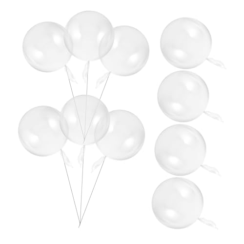 JECOMPRIS 35 Stück Bobo Ball Klare Ballons Ballondekorationen Für Hochzeiten Klare Ballonpartydekorationen Klare Miniballons Kunststoff Transparent von JECOMPRIS