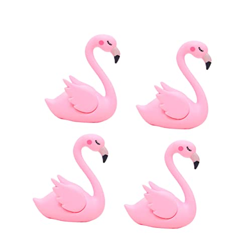 JECOMPRIS 4 Stück Flamingo Tortendeko aus Kunststoff mit Ausgebreiteten Flügeln Niedliche Party Ornamente als Kuchen und Autodekoration Vielseitiger Flamingo Schmuck für Tisch und Zuhause JECOMPRIS 4 Stück Flamingo Tortendeko aus Kunststoff mit Ausgebreiteten Flügeln Niedliche Party Ornamente als Kuchen und Autodekoration Vielseitiger Flamingo Schmuck für Tisch und Zuhause von JECOMPRIS