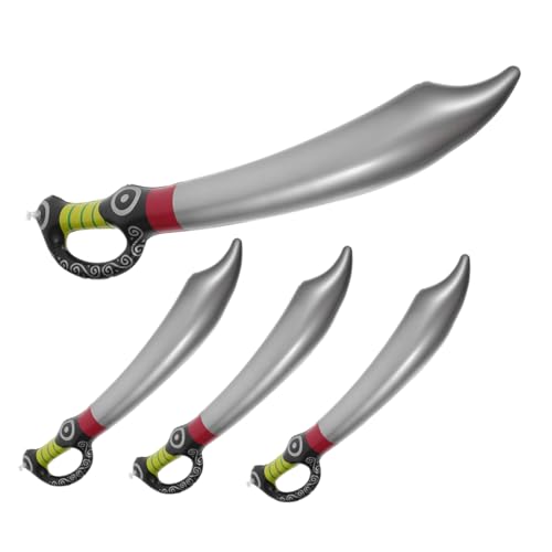 JECOMPRIS 4 Stück Piratenmesser Ballon Aufblasbare Schwerter Für Schwerter Für Piratenkostüm Für Piratenkostüm Für Piratenzubehör Für Piratenschwert Piratenparty Aus Pvc JECOMPRIS 4 Stück Piratenmesser Ballon Aufblasbare Schwerter Für Schwerter Für Piratenkostüm Für Piratenkostüm Für Piratenzubehör Für Piratenschwert Piratenparty Aus Pvc von JECOMPRIS