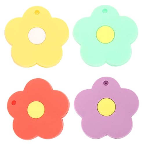 JECOMPRIS 4Stücke Süße Silikon Schlüsselkappen Cartoon Blumen Schlüsselhüllen für Hausschlüssel Farbenfrohe Schutzabdeckungen für Frauen JECOMPRIS 4Stücke Süße Silikon Schlüsselkappen Cartoon Blumen Schlüsselhüllen für Hausschlüssel Farbenfrohe Schutzabdeckungen für Frauen von JECOMPRIS