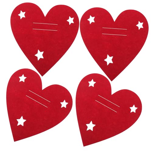 JECOMPRIS 4Stücke Weihnachtliche Bestecktaschen im Teiliges für Festliche Tischdekoration Praktische Geschenkverpackung und Weihnachtsfeier Dekoration Sorgt JECOMPRIS 4Stücke Weihnachtliche Bestecktaschen im Teiliges für Festliche Tischdekoration Praktische Geschenkverpackung und Weihnachtsfeier Dekoration Sorgt von JECOMPRIS