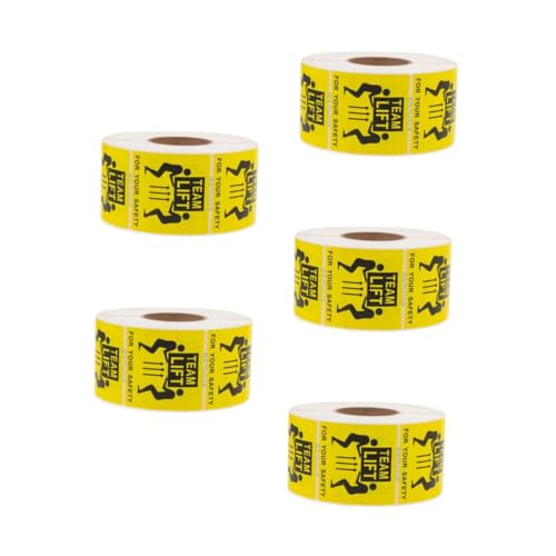 JECOMPRIS 5 Rollen Schweres Warnlabel Vorsicht, schwere Aufkleber für den Versand Team-Lift-Label ziehen um Aufkleber für den Umzug UPS schwere Aufkleber für den Versand JECOMPRIS 5 Rollen Schweres Warnlabel Vorsicht, schwere Aufkleber für den Versand Team-Lift-Label ziehen um Aufkleber für den Umzug UPS schwere Aufkleber für den Versand von JECOMPRIS