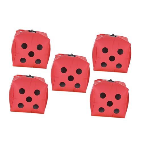 JECOMPRIS 5 Stück Würfel Ballon Würfelballon Würfelfolienballon Quadratische Folienballons Luftballons Für Geburtstagsfeier Party Folienballons Partydekorationsballon Rot Aluminiumfolie JECOMPRIS 5 Stück Würfel Ballon Würfelballon Würfelfolienballon Quadratische Folienballons Luftballons Für Geburtstagsfeier Party Folienballons Partydekorationsballon Rot Aluminiumfolie von JECOMPRIS