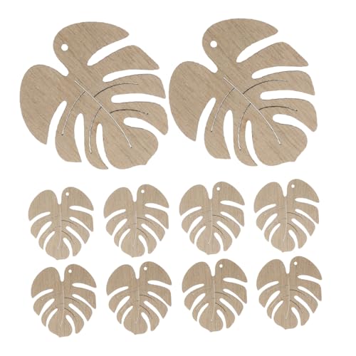 JECOMPRIS 50 Stück Monstera Holzanhänger zum Basteln Unlackierte Holzplatten mit Glatter Oberfläche und Bohrloch Stabile DIY Holzplättchen für Schmuck Geschenkdekoration und Heimdeko JECOMPRIS 50 Stück Monstera Holzanhänger zum Basteln Unlackierte Holzplatten mit Glatter Oberfläche und Bohrloch Stabile DIY Holzplättchen für Schmuck Geschenkdekoration und Heimdeko von JECOMPRIS