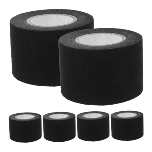 JECOMPRIS 6 Rollen Flanellband Hochtemperatur Kabelbaumband Hochtemperatur Kabelbaumband Hochtemperatur Isolierband Stoffband Auto Video Kabelbäume Klebeband Für Autokabel Schwarze von JECOMPRIS