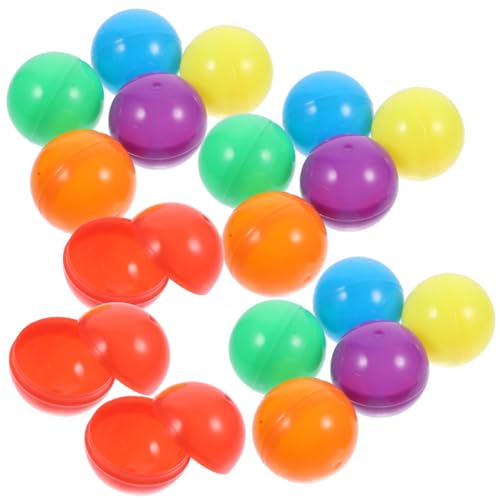 JECOMPRIS 60Stücke Leere Kunststoffkapseln für DIY Nachfüllbare Automatenkugeln Bunten Farben für Party und Süßigkeitenfüllung JECOMPRIS 60Stücke Leere Kunststoffkapseln für DIY Nachfüllbare Automatenkugeln Bunten Farben für Party und Süßigkeitenfüllung von JECOMPRIS
