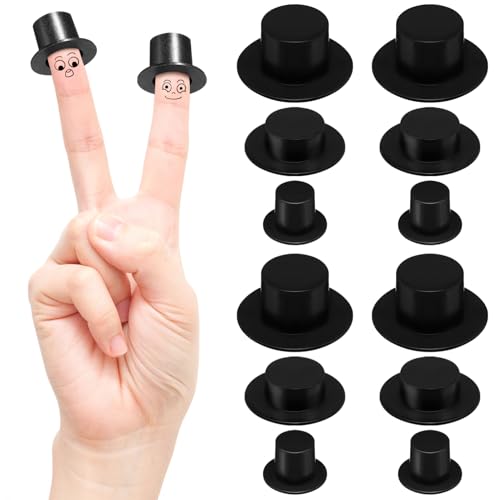 JECOMPRIS 60stücke Teiliges Miniatur Hüte Für Schneemann Basteln Dekorative Hüte Verschiedenen Stilen Für Weihnachten Und Diy Bastelprojekte von JECOMPRIS