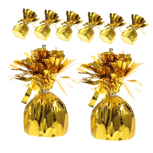JECOMPRIS 8 Stück Ballon-anhänger Boho-ballonbogen-set Ballonbogen-set Aufblasballons Ballonbogenrahmen Halloween-ballongewichte Tisch-ballonbogen-kit Pastellballons Zementblock Golden JECOMPRIS 8 Stück Ballon-anhänger Boho-ballonbogen-set Ballonbogen-set Aufblasballons Ballonbogenrahmen Halloween-ballongewichte Tisch-ballonbogen-kit Pastellballons Zementblock Golden von JECOMPRIS