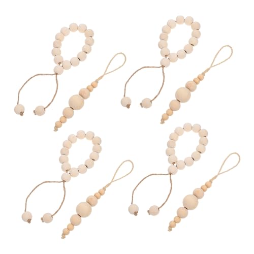 JECOMPRIS 8 Stück Teiliges Holzperlen Serviettenringe Handgefertigt Einfache Tischdekoration für Hochzeit Bankett und Zuhause Natürliche Stilvolle Napkin Holder für Papierservietten JECOMPRIS 8 Stück Teiliges Holzperlen Serviettenringe Handgefertigt Einfache Tischdekoration für Hochzeit Bankett und Zuhause Natürliche Stilvolle Napkin Holder für Papierservietten von JECOMPRIS