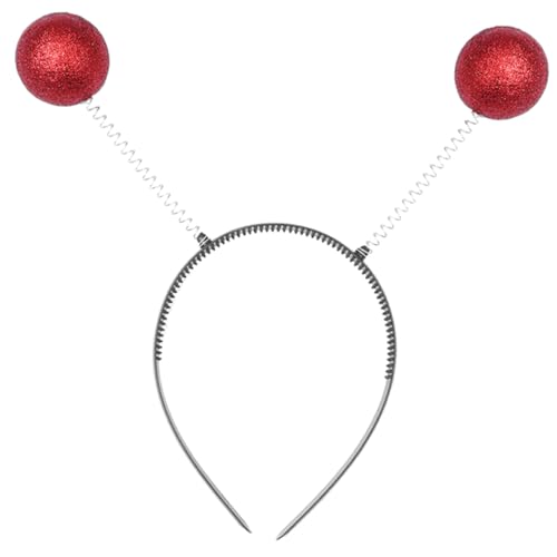 JECOMPRIS Alien Antenna Haarreif mit Glitzerbällen Einzigartiges Kostümzubehör für Fasching Karneval und Cosplay Events für Erwachsene Bequem für Verschiedene Anlässe JECOMPRIS Alien Antenna Haarreif mit Glitzerbällen Einzigartiges Kostümzubehör für Fasching Karneval und Cosplay Events für Erwachsene Bequem für Verschiedene Anlässe von JECOMPRIS