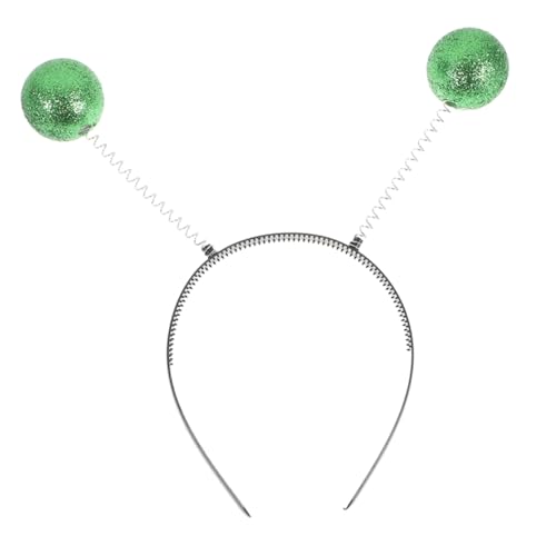 JECOMPRIS Alien Haarreif mit Glitzerbällen Lustiges Kostüm Accessoire für Alien Cosplay Mottopartys und Schulaufführungen Vielseitiges und Dekoratives Stirnband für Damen und Herren JECOMPRIS Alien Haarreif mit Glitzerbällen Lustiges Kostüm Accessoire für Alien Cosplay Mottopartys und Schulaufführungen Vielseitiges und Dekoratives Stirnband für Damen und Herren von JECOMPRIS