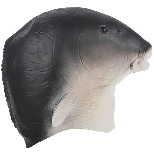 JECOMPRIS Carp Maskerade Maske Für Halloween Realistische Karpfen-gesichtsmaske Für Kostümpartys Karneval Und Tier-themenfeiern Atmungsaktiv Und Bequem JECOMPRIS Carp Maskerade Maske Für Halloween Realistische Karpfen-gesichtsmaske Für Kostümpartys Karneval Und Tier-themenfeiern Atmungsaktiv Und Bequem von JECOMPRIS