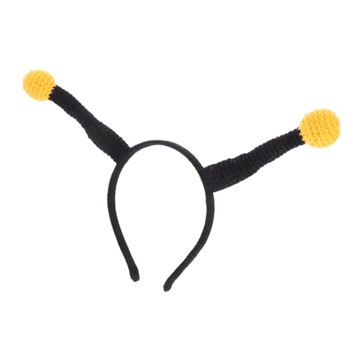 JECOMPRIS Clown Stirnband Strickkarneval Dress Up Hairband Dekoration Karneval Karneval Mardi Gras Stirnband Halloween Clown Haarband Lustiges Clownhäkelhaarband von JECOMPRIS