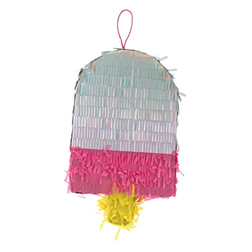 JECOMPRIS Eis Lolly Pinata für Kindergeburtstage Lustiges Füllspielzeug aus Dekoration für Partys und Feiern Farbenfroh und Zufällige Farbe Zufällige Farbe von JECOMPRIS