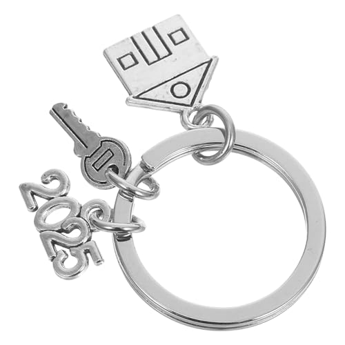 JECOMPRIS Eleganter Schlüsselanhänger aus Zinklegierung für Neues Zuhause Stilvolles Einweihungsgeschenk für Hausbesitzer Tragbar und Leicht Perfekter für Schlüssel oder Tasche JECOMPRIS Eleganter Schlüsselanhänger aus Zinklegierung für Neues Zuhause Stilvolles Einweihungsgeschenk für Hausbesitzer Tragbar und Leicht Perfekter für Schlüssel oder Tasche von JECOMPRIS