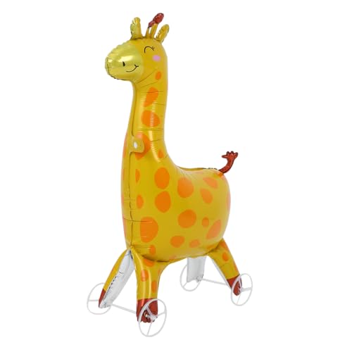 JECOMPRIS Giraffenballon Aufblasbare Dschungeltiere Tierfolienballons Bauernhofballons Tiermusterballons Dschungeltierballons Geburtstagsballons Dschungelballons Aluminiumfolie JECOMPRIS Giraffenballon Aufblasbare Dschungeltiere Tierfolienballons Bauernhofballons Tiermusterballons Dschungeltierballons Geburtstagsballons Dschungelballons Aluminiumfolie von JECOMPRIS