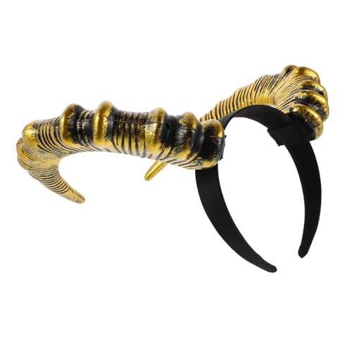 JECOMPRIS Halloween Hörner Haarreif Goat Horns Hairband Teufel Kostüm Accessoire für Mädchen Jungen Party Cosplay Masquerade Geburtstagsfeier Zubehör von JECOMPRIS