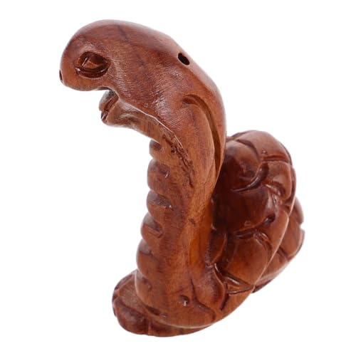 JECOMPRIS Holzschlange Statue Handgeschnitzte Ornamente Für Jahr Dekorative Holzfigur Für Chinesische Neujahrsfeiern Einzigartiges Kunsthandwerk Für Sammler Und Dekoration JECOMPRIS Holzschlange Statue Handgeschnitzte Ornamente Für Jahr Dekorative Holzfigur Für Chinesische Neujahrsfeiern Einzigartiges Kunsthandwerk Für Sammler Und Dekoration von JECOMPRIS