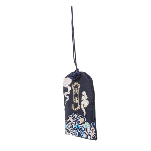 JECOMPRIS Japanisches Omamori Amulett mit Einzigartigen Glückssymbolen Traditionelles Schutzanhänger für Auto Zuhause und Büro Handgefertigter Glücksbringer für Segen und Harmonie von JECOMPRIS