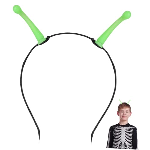 JECOMPRIS Leuchtendes Alien Stirnband Für Halloween Universelles Party Zubehör Bequemes Für Kostümpartys Und Jungen Mit Einzigartigem Design von JECOMPRIS