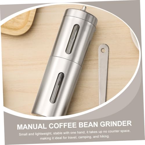 JECOMPRIS Manuelle Kaffeemühle Handbetriebene Kaffeemühle mit Keramikmahlwerk Waschbar Kompakt für Küche Büro und Reisen Ergonomisch und Einfach zu Bedienen in Space JECOMPRIS Manuelle Kaffeemühle Handbetriebene Kaffeemühle mit Keramikmahlwerk Waschbar Kompakt für Küche Büro und Reisen Ergonomisch und Einfach zu Bedienen in Space von JECOMPRIS