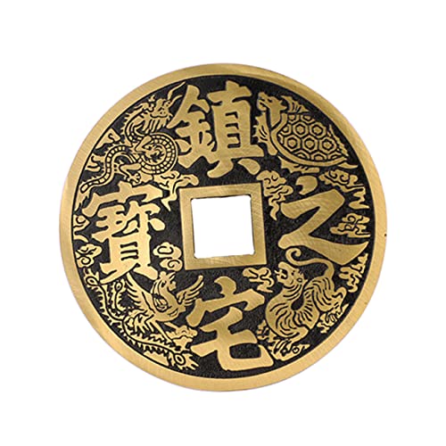 JECOMPRIS Münzanhänger Zum Aufhängen Antikes Dekorationen Ornament Glücksmünze Dekorative Chinesische Münze Design Im Chinesischen Stil Chinesische Glücksmünze Glücksdekor JECOMPRIS Münzanhänger Zum Aufhängen Antikes Dekorationen Ornament Glücksmünze Dekorative Chinesische Münze Design Im Chinesischen Stil Chinesische Glücksmünze Glücksdekor von JECOMPRIS