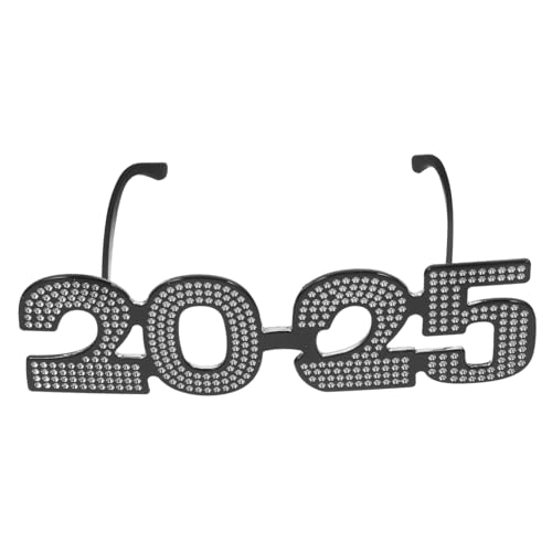 JECOMPRIS Neujahrsbrille Zahlengläser Für Silvesterpartys Foto Requisiten Für Feiern Lustige Partybrillen Schwarze Stylische Für Unvergessliche JECOMPRIS Neujahrsbrille Zahlengläser Für Silvesterpartys Foto Requisiten Für Feiern Lustige Partybrillen Schwarze Stylische Für Unvergessliche von JECOMPRIS