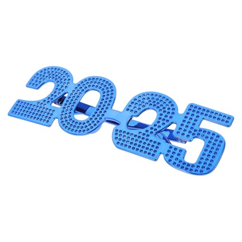 JECOMPRIS Neujahrsparty Brille Lustige Party Dekoration Dekorationsbrille Für Neujahr Und Feiern Witzige Brille Für Partys Und Veranstaltungen Für Silvester von JECOMPRIS