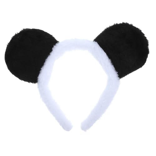 JECOMPRIS Niedliches Panda Ohren Stirnband Cosplay Haarreif Party Headwear für Karneval Verkleidung Valentinstag Geeignet von JECOMPRIS