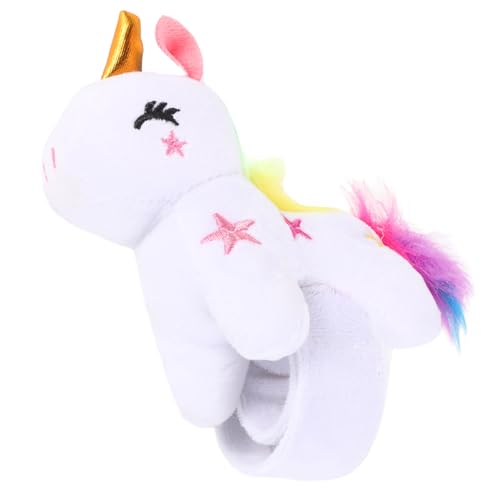 JECOMPRIS Plüsch Einhorn Slap Armband Kuscheliges Umarmungsband für Party Deko Kindergeburtstag Halloween Weihnachten Leichtes Bequemes Handgelenkband Geschenkidee JECOMPRIS Plüsch Einhorn Slap Armband Kuscheliges Umarmungsband für Party Deko Kindergeburtstag Halloween Weihnachten Leichtes Bequemes Handgelenkband Geschenkidee von JECOMPRIS