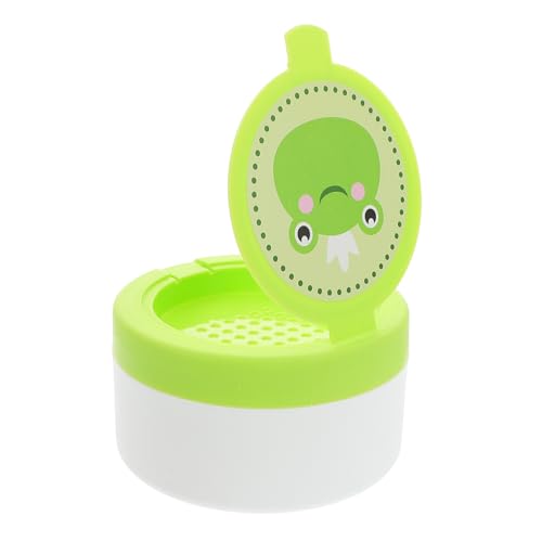 JECOMPRIS -Puder Quaste Kosmetischer Pulverbehälter Puderdose Nach Dem Bad Flauschiger Make-up-Puff -körperpuder, Kosmetikquaste Pulverpuff Und Behälter Reisepulverpuff Grün Pp JECOMPRIS -Puder Quaste Kosmetischer Pulverbehälter Puderdose Nach Dem Bad Flauschiger Make-up-Puff -körperpuder, Kosmetikquaste Pulverpuff Und Behälter Reisepulverpuff Grün Pp von JECOMPRIS