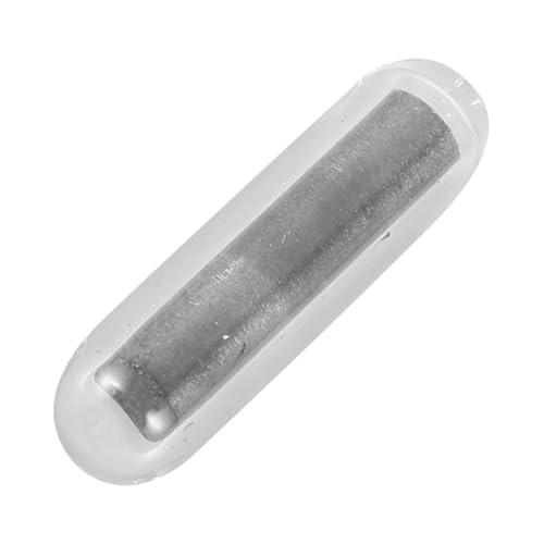 JECOMPRIS Satz Magnetrührer Topfrührer Magnetisch Groß Rührstab Magnetschweberührer Rührstäbe Magnetisches Rühren Labor-rührstäbchen Silver Glas Wiederverwendbar von JECOMPRIS