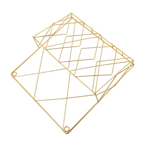JECOMPRIS Wandmontierter Magazinhalter Wandzeitschriftenhalter Platzsparend Robuster Wandhalter Für Zeitungen Bücher Minimalistisches Design Goldfarben JECOMPRIS Wandmontierter Magazinhalter Wandzeitschriftenhalter Platzsparend Robuster Wandhalter Für Zeitungen Bücher Minimalistisches Design Goldfarben von JECOMPRIS