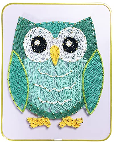 Bastelset für Erwachsene, Teenager, Anfänger, Kinder. Enthält alle notwendigen Accessoires und Rahmen, Stickbilder Bastelset für Erwachsene, Wanddekoration, einzigartiges Geschenk (Eule 20 x 25 cm) Bastelset für Erwachsene, Teenager, Anfänger, Kinder. Enthält alle notwendigen Accessoires und Rahmen, Stickbilder Bastelset für Erwachsene, Wanddekoration, einzigartiges Geschenk (Eule 20 x 25 cm) von JEKEJIAJIU