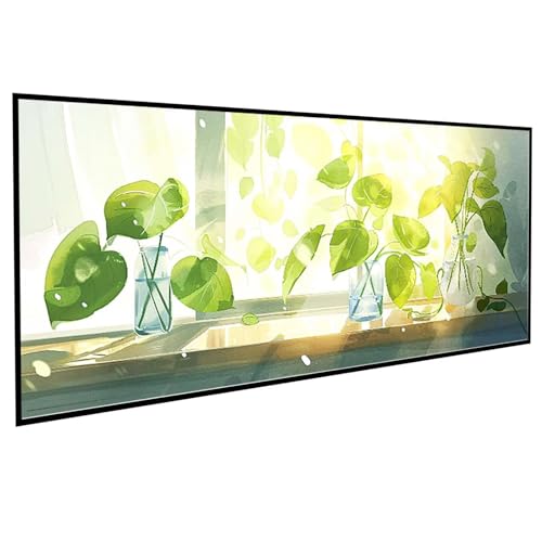 Anlage Diamond Painting (40x50cm), Diamond Painting Erwachsene Vase DIY Runden Steine Kristall Kunst Bastelnset Erwachsene Anfänger Set, zur Entspannung und Zimmer Wanddeko, Geschenke PJY9 Q-5 von JEPGFOU