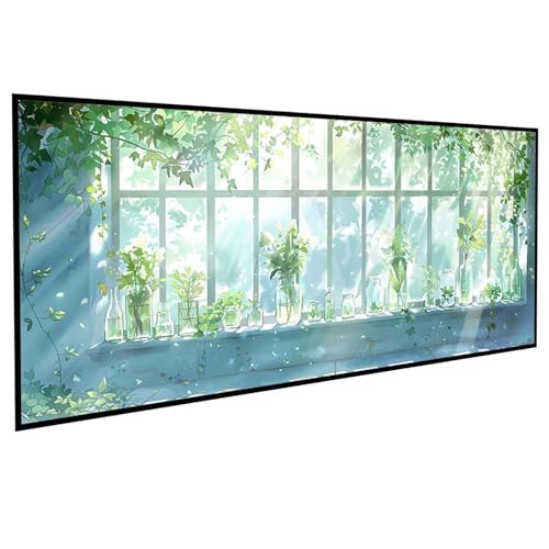 Anlage Diamond Painting 40 x 80 cm, Diamond Painting Erwachsene Vase DIY Runden Steine Kristall Kunst Bastelnset Erwachsene Anfänger Set, zur Entspannung und Zimmer Wanddeko, Geschenke PJY3 0-M von JEPGFOU