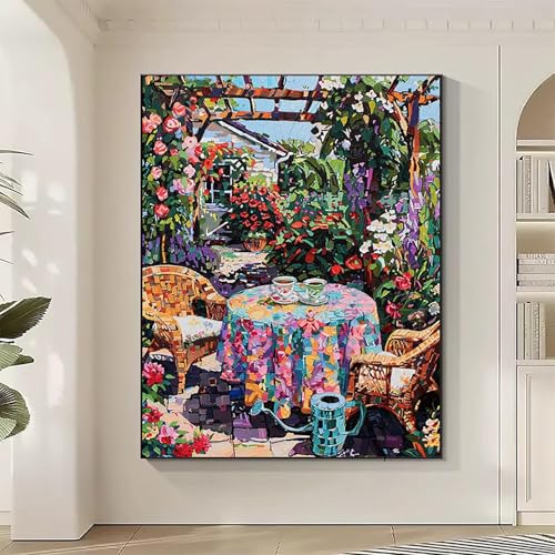 Anlage Diamond Painting XXL Rose Diamond Art Bilder Erwachsene Dimond Painting Kinder Mosaikherstellung Stickerei Kreuzstich Malerei Kits Basteln für Erwachsene Wanddeko, Geschenke 40x50cm J-E Anlage Diamond Painting XXL Rose Diamond Art Bilder Erwachsene Dimond Painting Kinder Mosaikherstellung Stickerei Kreuzstich Malerei Kits Basteln für Erwachsene Wanddeko, Geschenke 40x50cm J-E von JEPGFOU