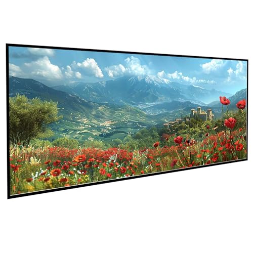 Architektur Diamond Painting 40 x 80 cm, Diamond Painting Erwachsene Blume DIY Runden Steine Kristall Kunst Bastelnset Erwachsene Anfänger Set, zur Entspannung und Zimmer Wanddeko, Geschenke PJY3 6-0 von JEPGFOU